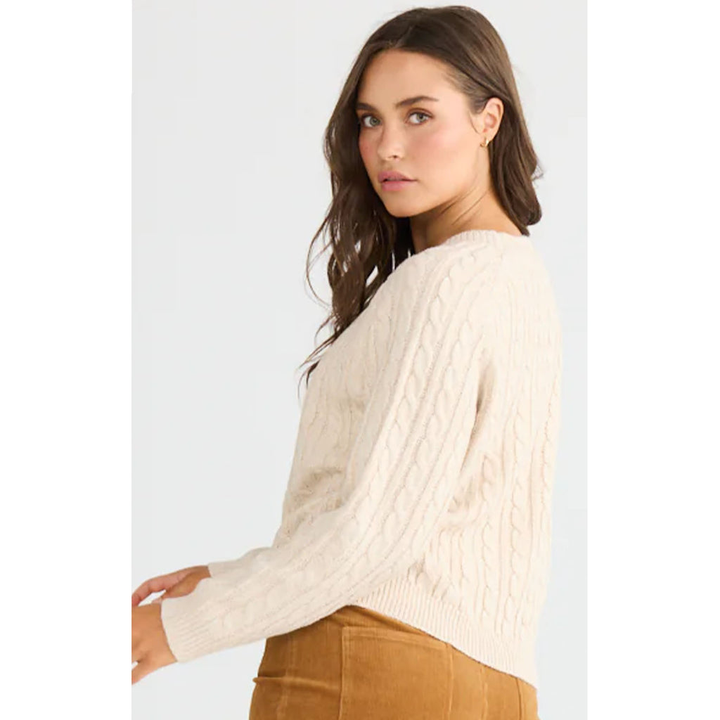Knit Ellie - Almond Marle