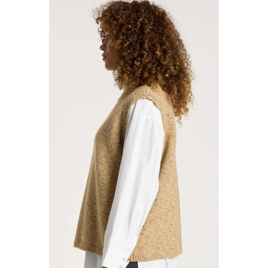 Vest - Zarda Knit Mocha