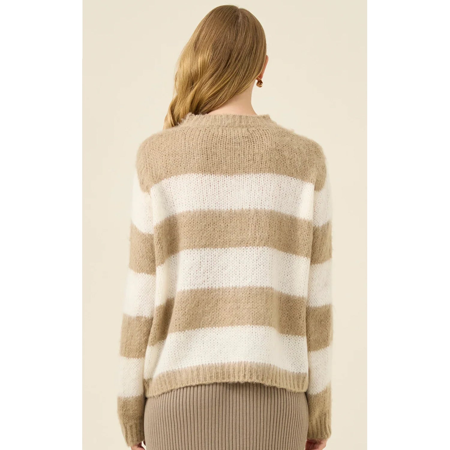 Jumper Pallas Stripe - Stone
