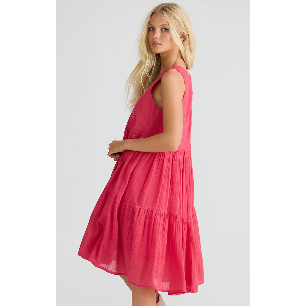 Dress Athena - Raspberry