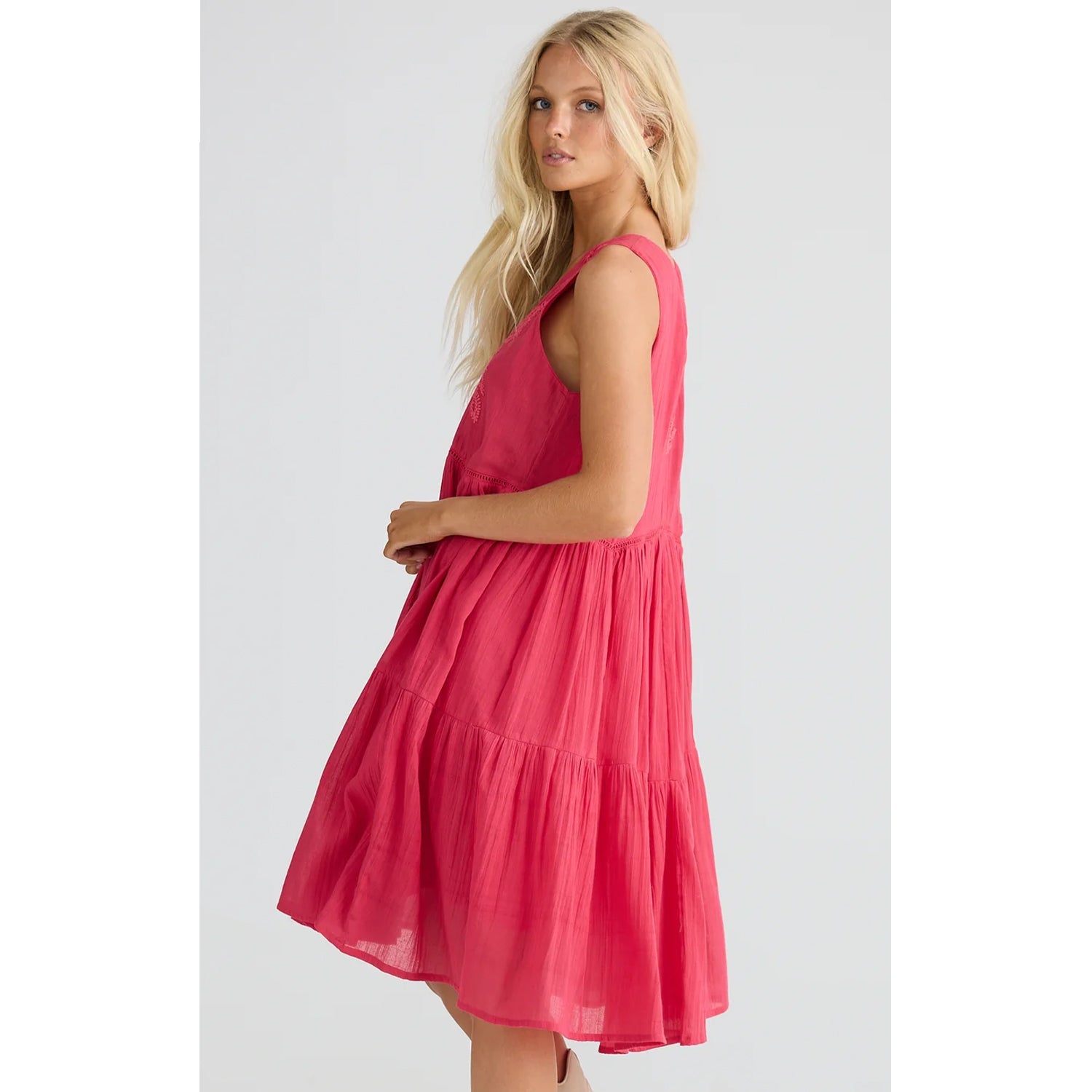 Dress Athena - Raspberry