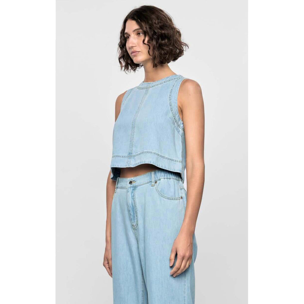 Top Amelia Chambray