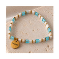 Tila Bracelet - Light Blue & White