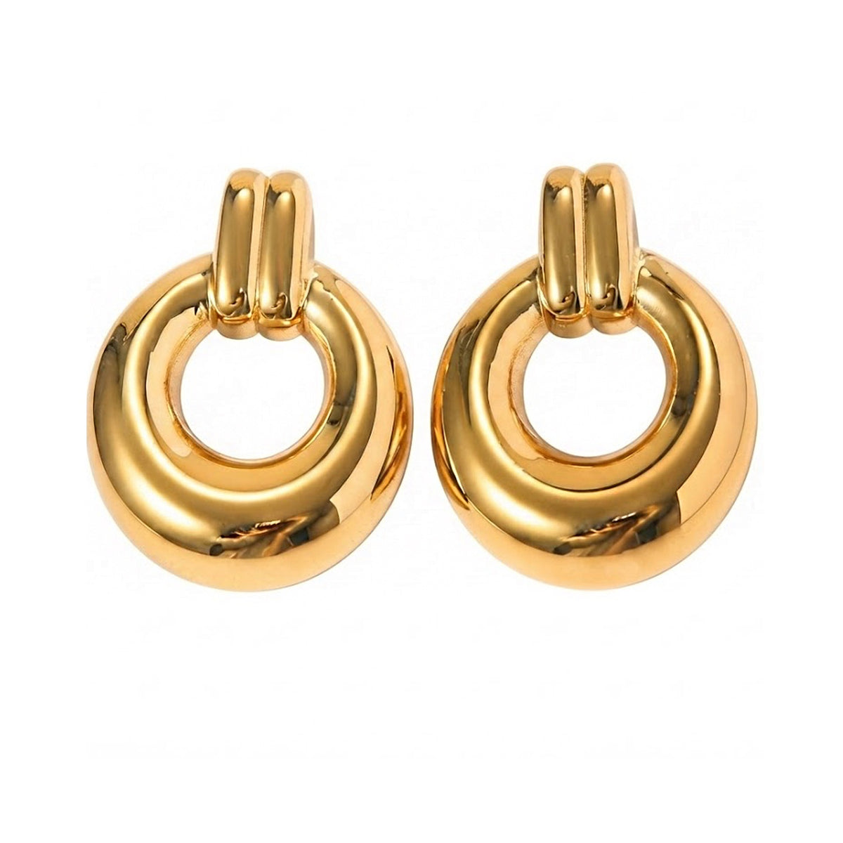Earring Stud Gold - Bianca