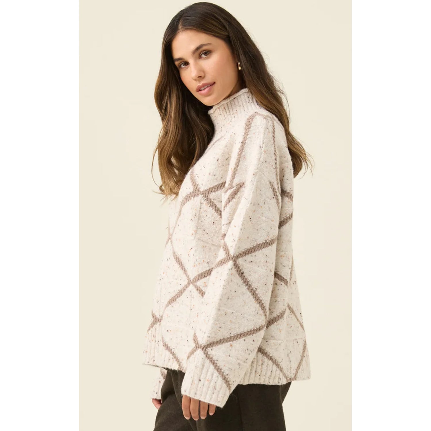 Jumper Mckenna Diamond - Ivory
