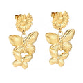 Earring Drop Gold - Rosalie