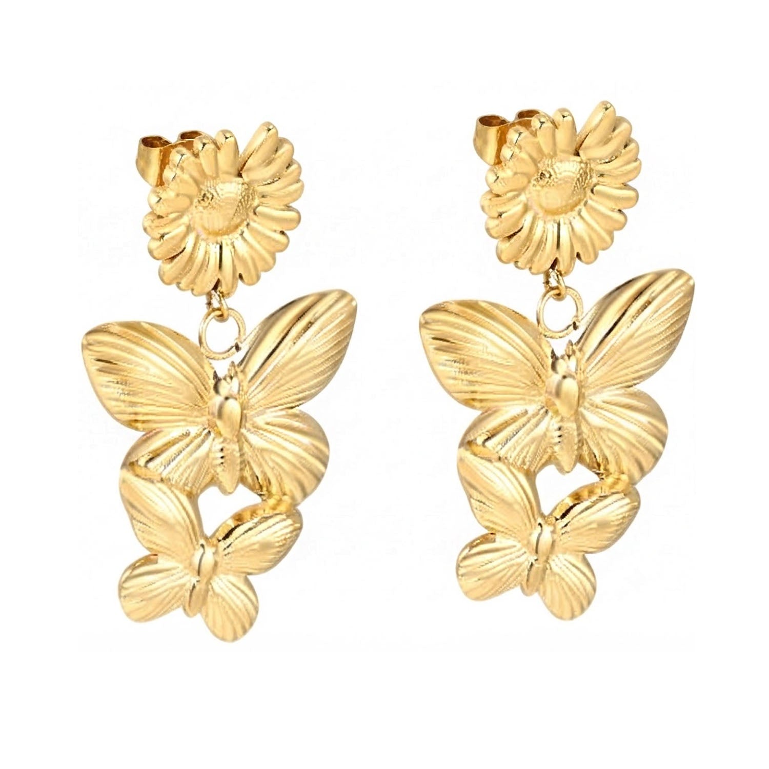 Earring Drop Gold - Rosalie