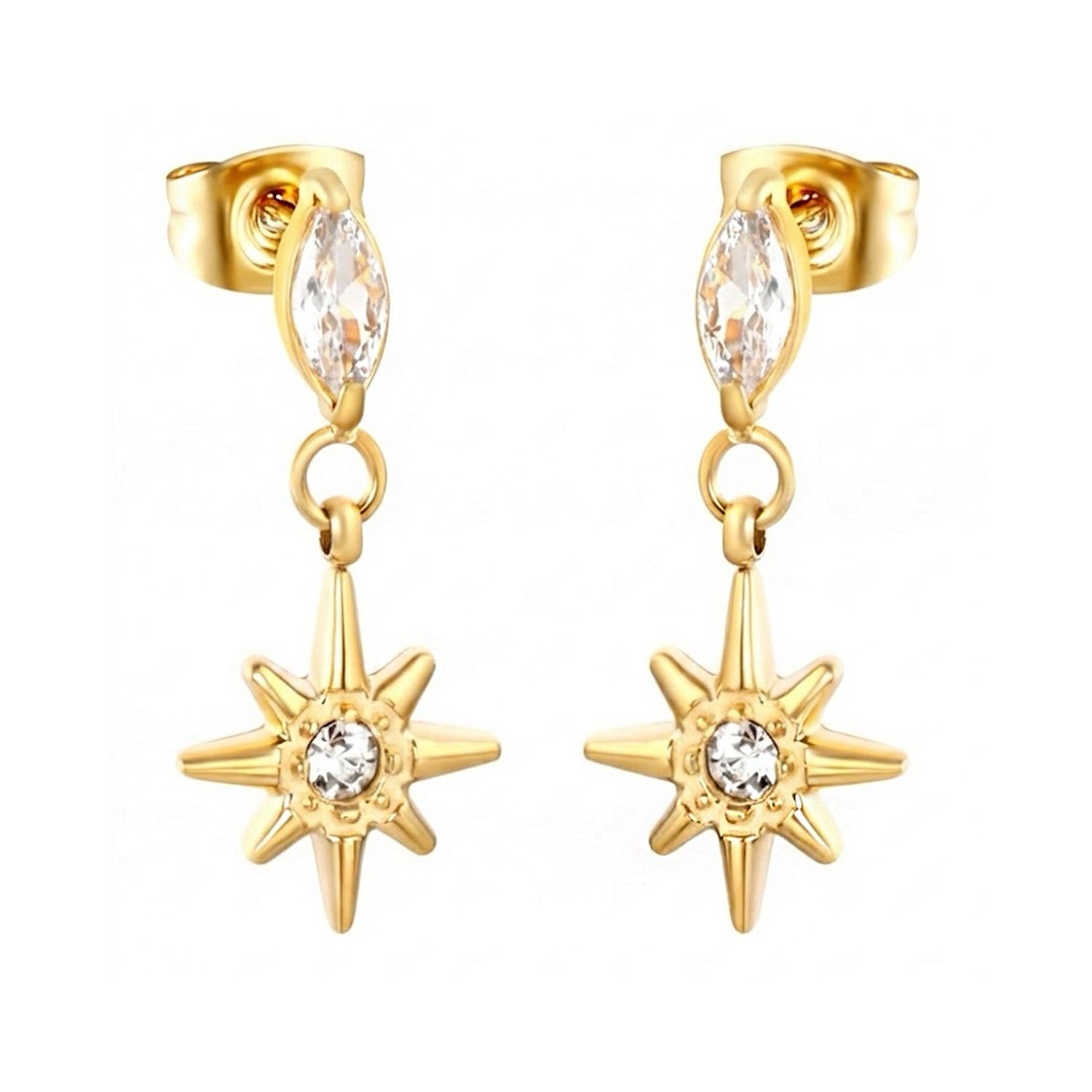 Earring Drop Gold - Alba