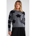 Knit Cosmos - Charcoal Black