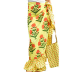 Skirt Big Marigold Wrap Ruffle - Sunshine
