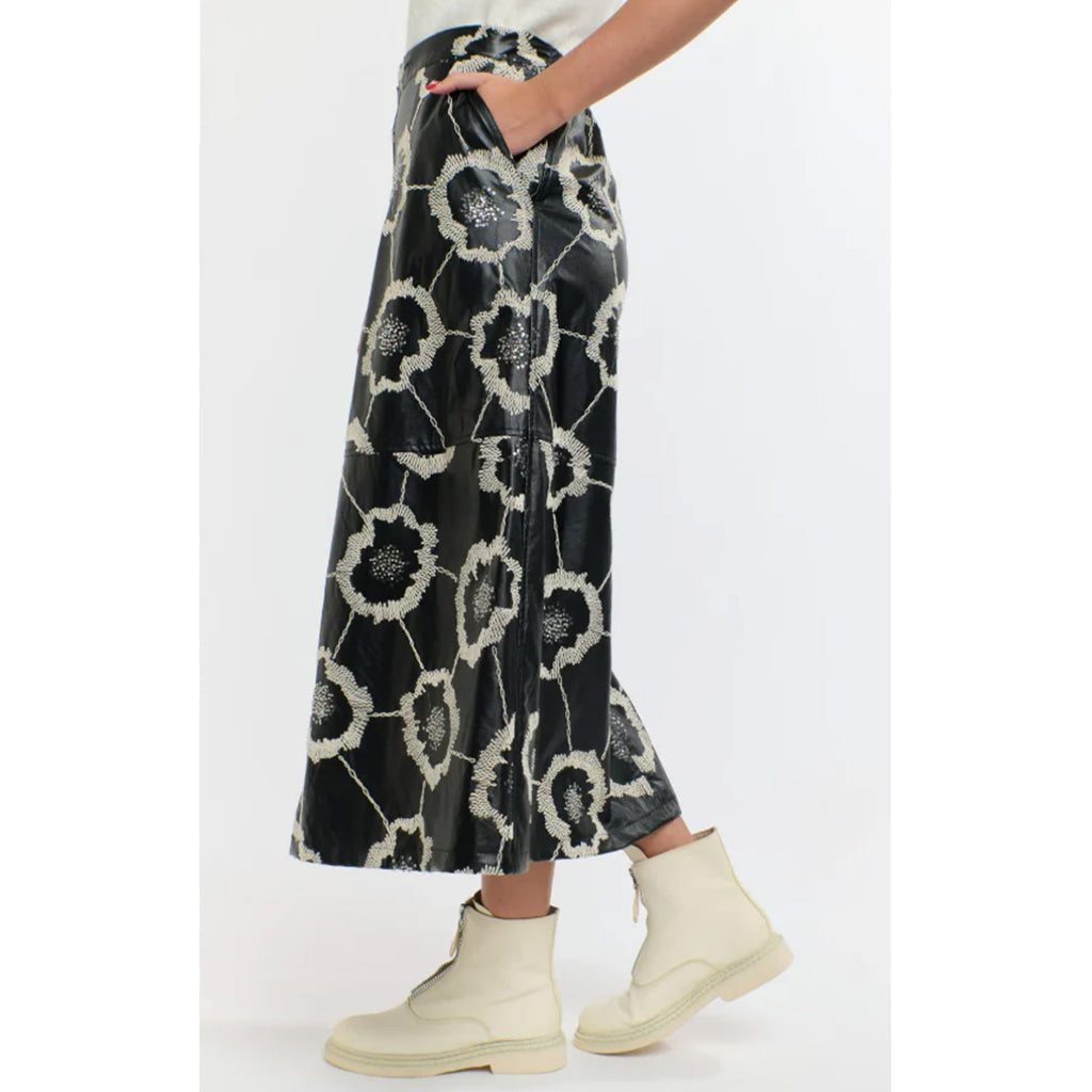 Skirt Florence PU - Black
