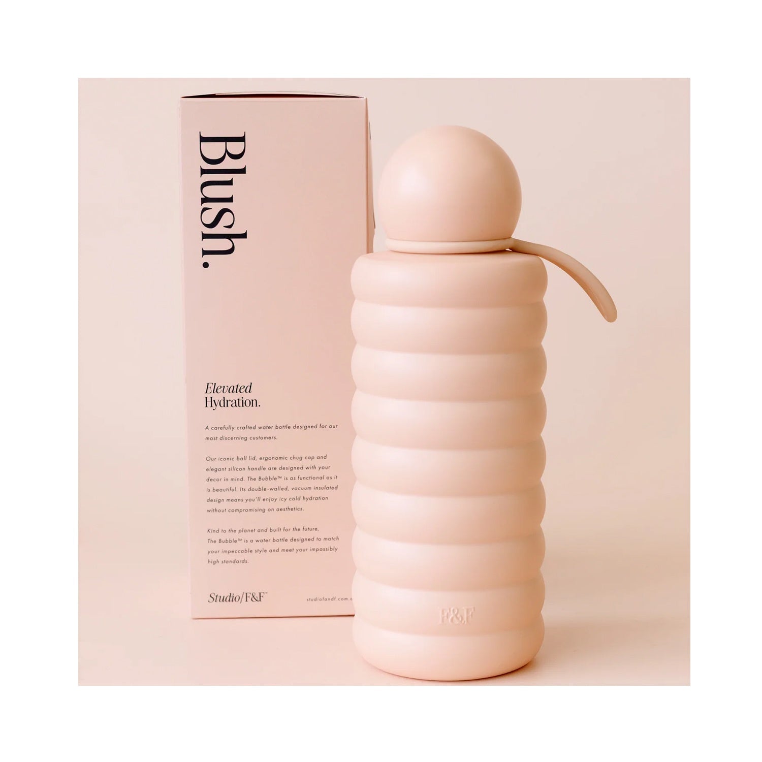 Water Bottle Bubble - Blush
