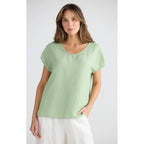 Top Havana Tee - Sage Green