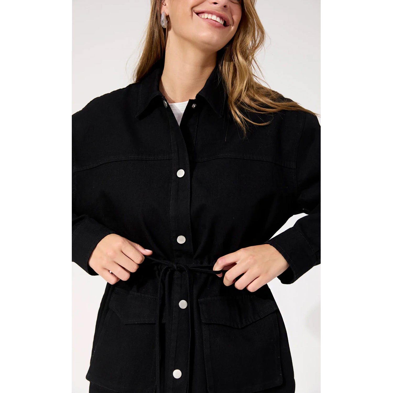 Jacket Denver Denim- Black