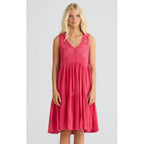 Dress Athena - Raspberry