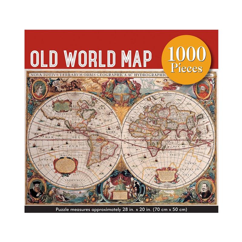 Puzzle Old World Map