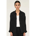Shirt - Sylvie Cupro Black