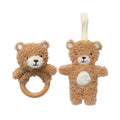 Teething Ring & Dummy Chain - Cuddly Bear