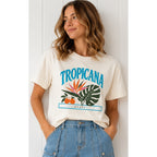 TShirt - Tropicana - Cream