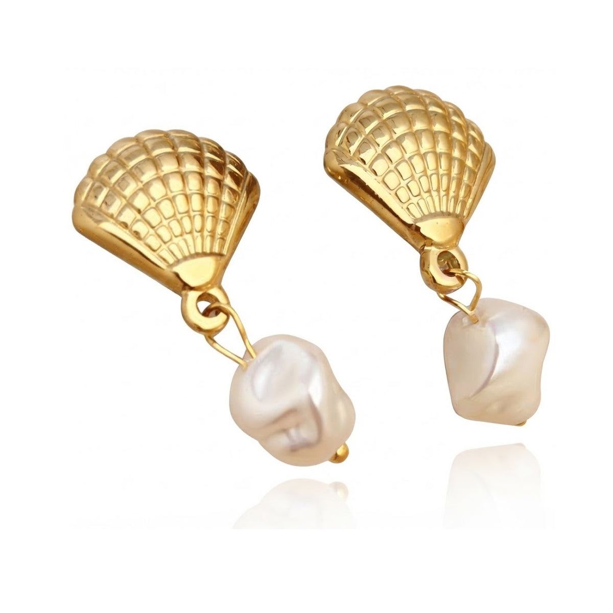 Earring Stud Gold - Noelle