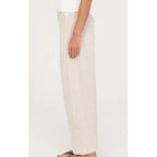 Pant Neve Barrel Leg - Linen Oat