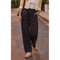 Pant Corduroy Barrel Leg - Charcoal