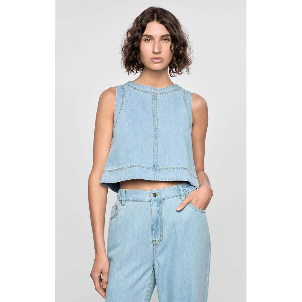 Top Amelia Chambray
