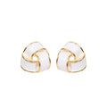 Earrings Parisio Twist - White