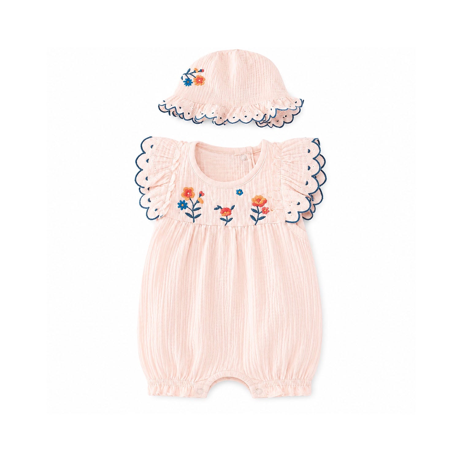 Romper Flower Garden Set