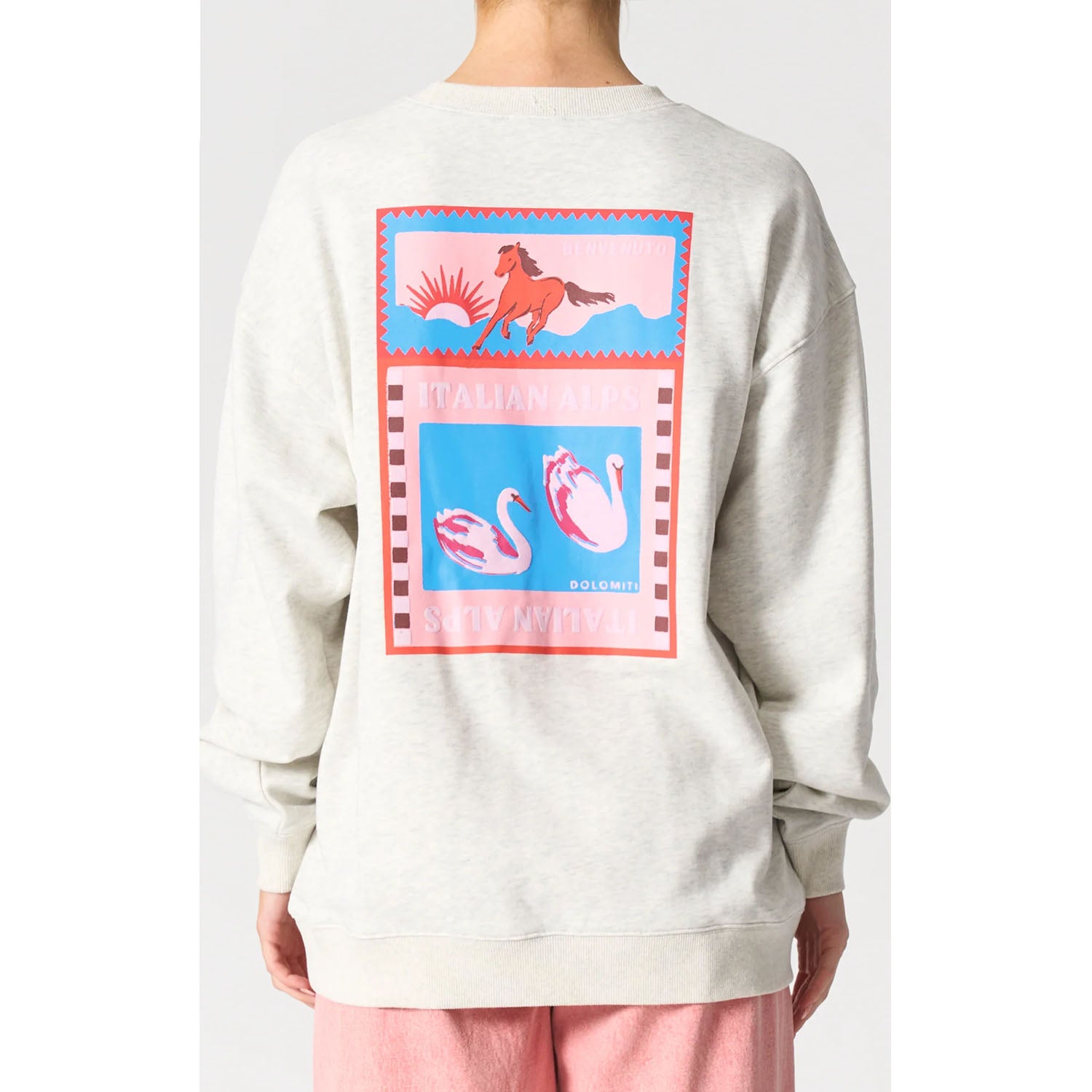 Sweatshirt Los Angeles  - Grey (BV)