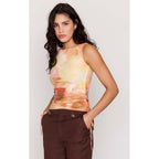 Top Aria Drawstring - Watercolour Floral