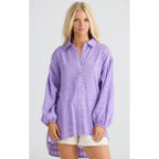 Top Leilani Shirt - Lilac Breeze