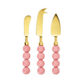 Cheese Knife Set Orb - Light Pink