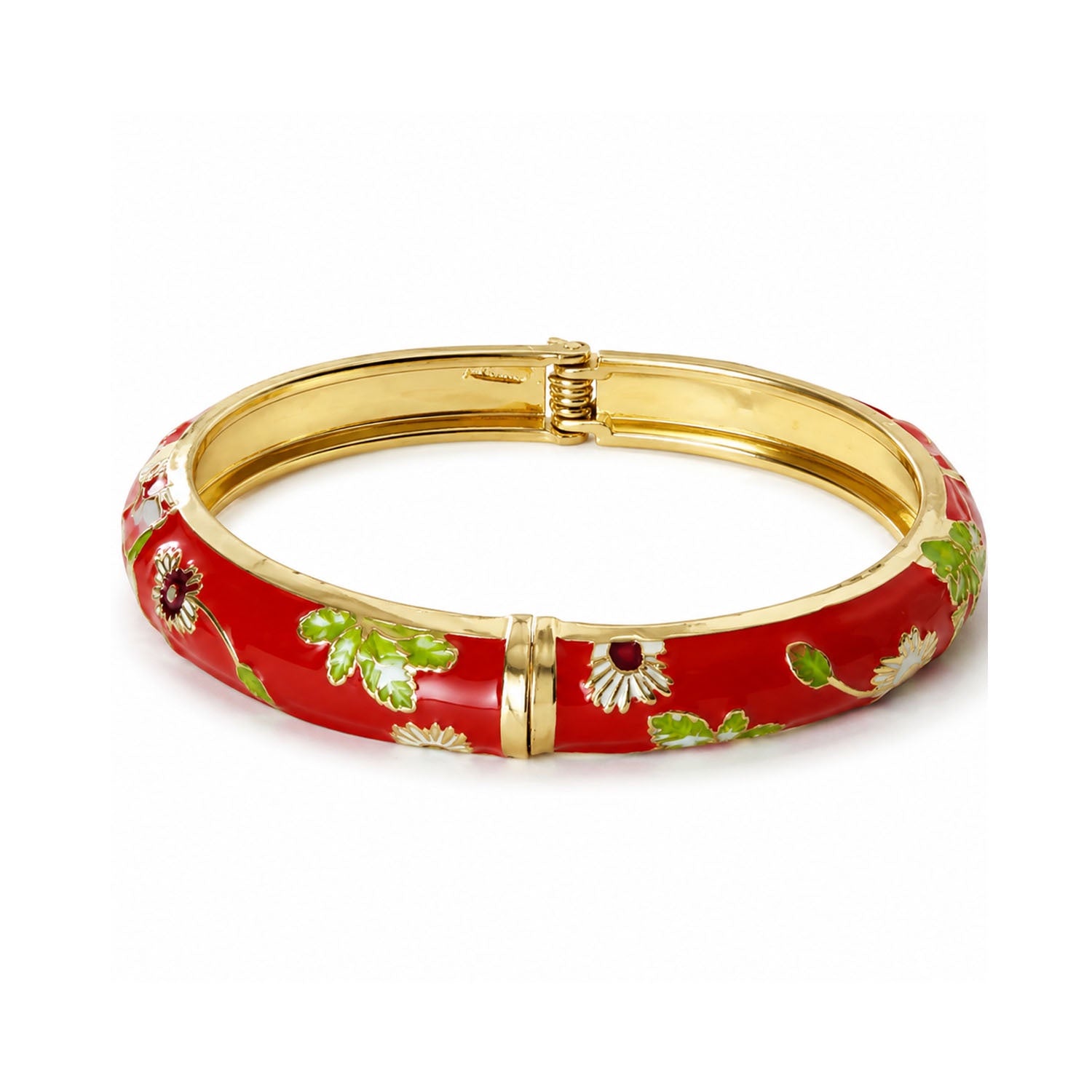 Bangle Enamel - Vine Red