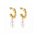 Earring C-Hoop Gold - Liana
