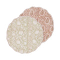 Placemat Round Cotton Block - Ravenna