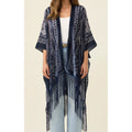 Cape Navi Velvet - Navy