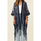 Cape Navi Velvet - Navy