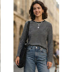 Top Athena - Grey & Black