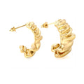 Earring Stud Gold - Stella
