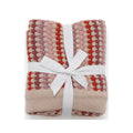 Baby Blanket Confetti Stripe Pink