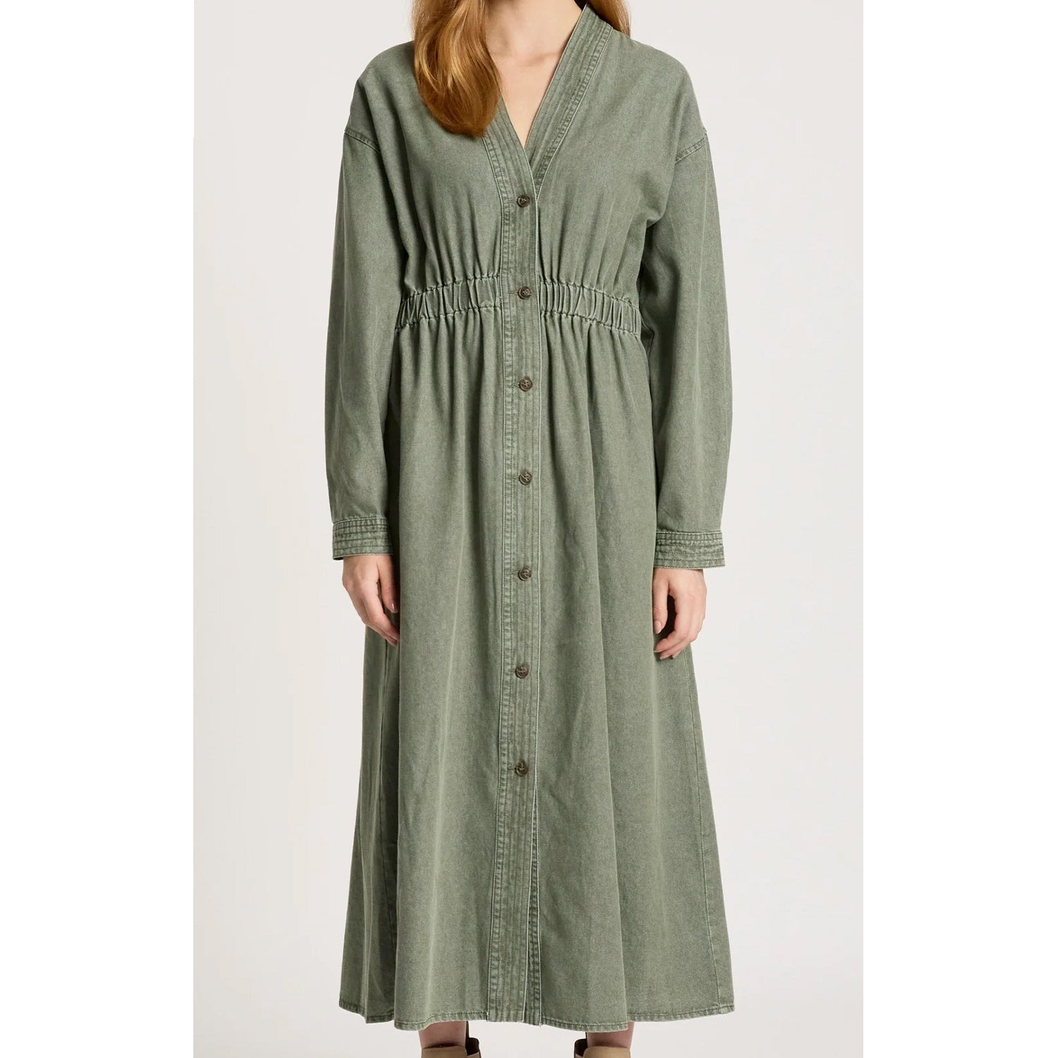 Dress Bodhi Denim - Olive