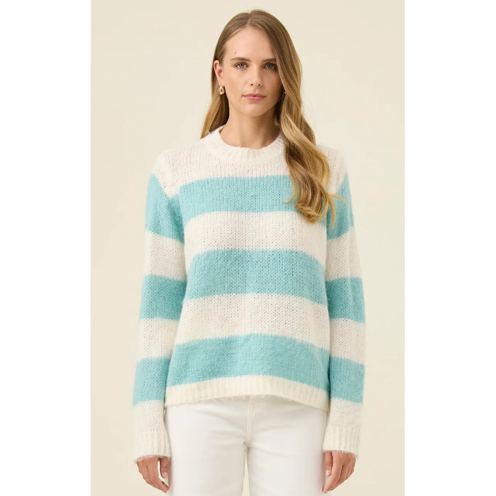 Jumper Pallas Stripe - Ice Blue