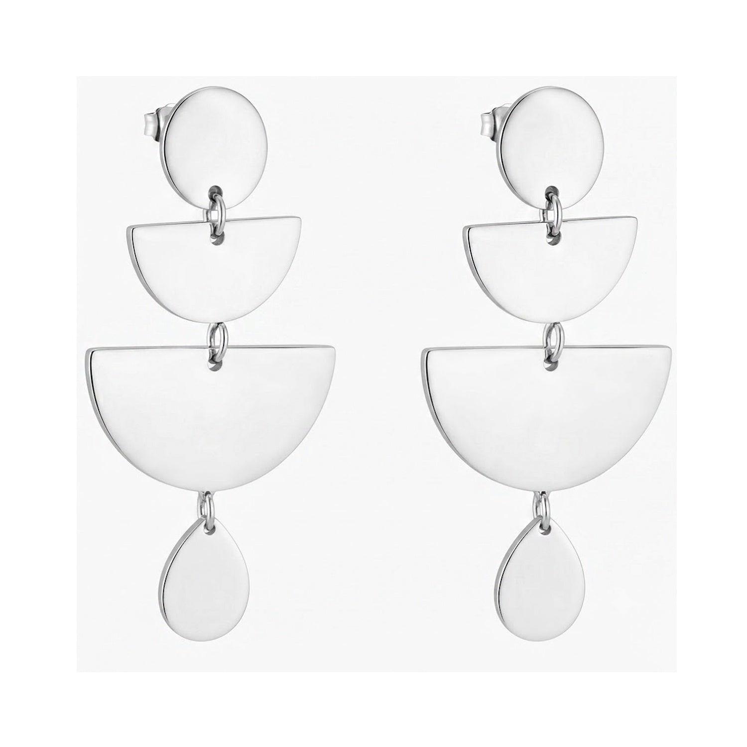 Earring Drop Silver - Odette