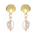 Earring Drop Gold - Camile