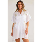 Shirt Kaftan Halia - White