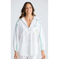 Top On Vacation Shirt - White Multi