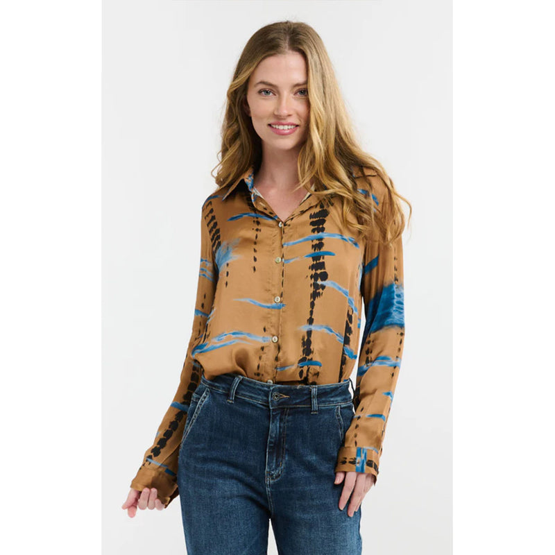 Top Monroe Shirt - Camel