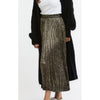 Skirt Sunray Pleat - Leopard