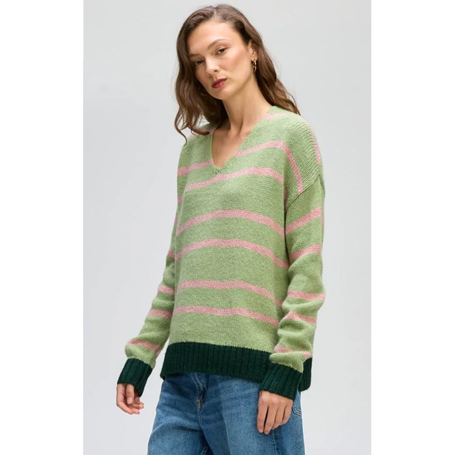 Knit Cozy Stripe - Forrest